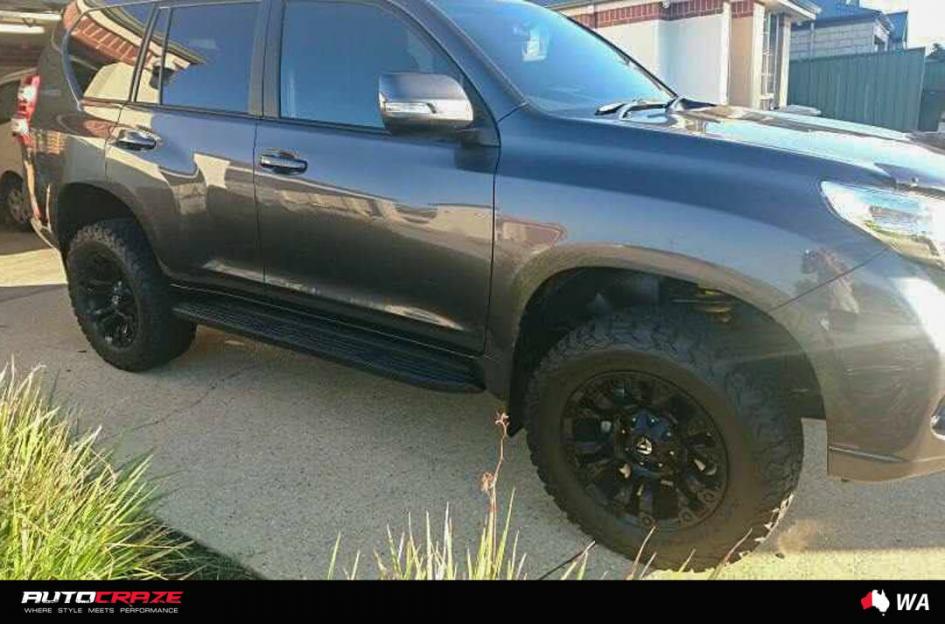 TOYOTA LANDCRUSIER VAPOR MATTE BLACK